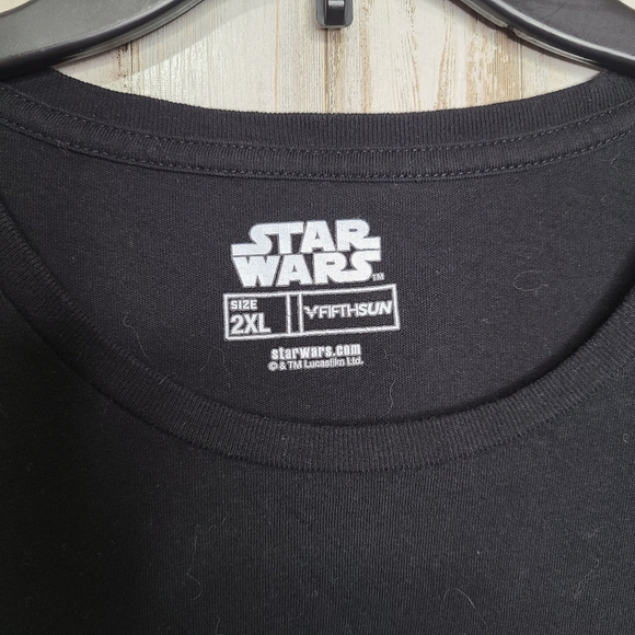 Fifth Sun Star Wars Baby Yoda The Mandalorian Black Graphic Tshirt 2XL - Picture 2 of 8